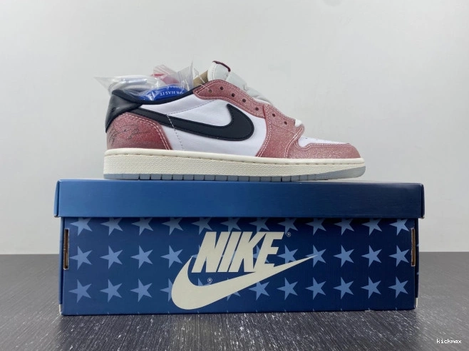 Rep MAX 'RED X JORDAN AIR 1 FN0432-017 TROPHY ROOM BLACK' LOW OG 0805